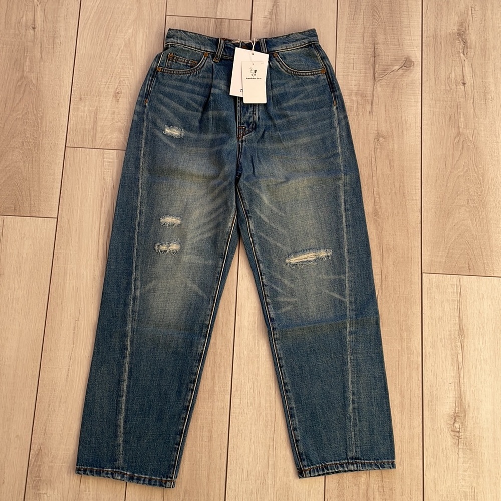 9. NWT Sandrine Rose Jeans- R1016-D017 Indigo